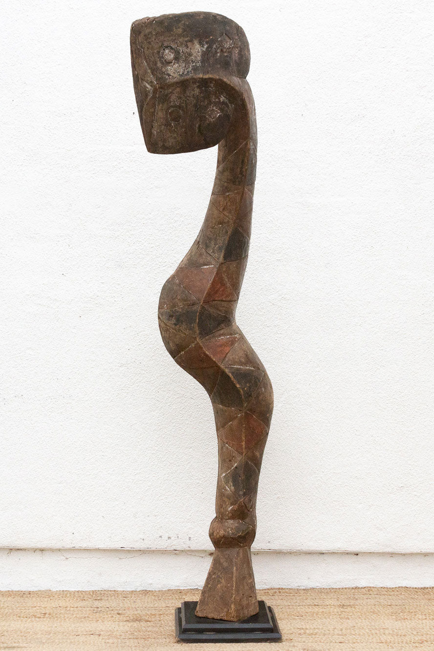 Whispers of the Baga Forest, Monumental Snake Sculpture