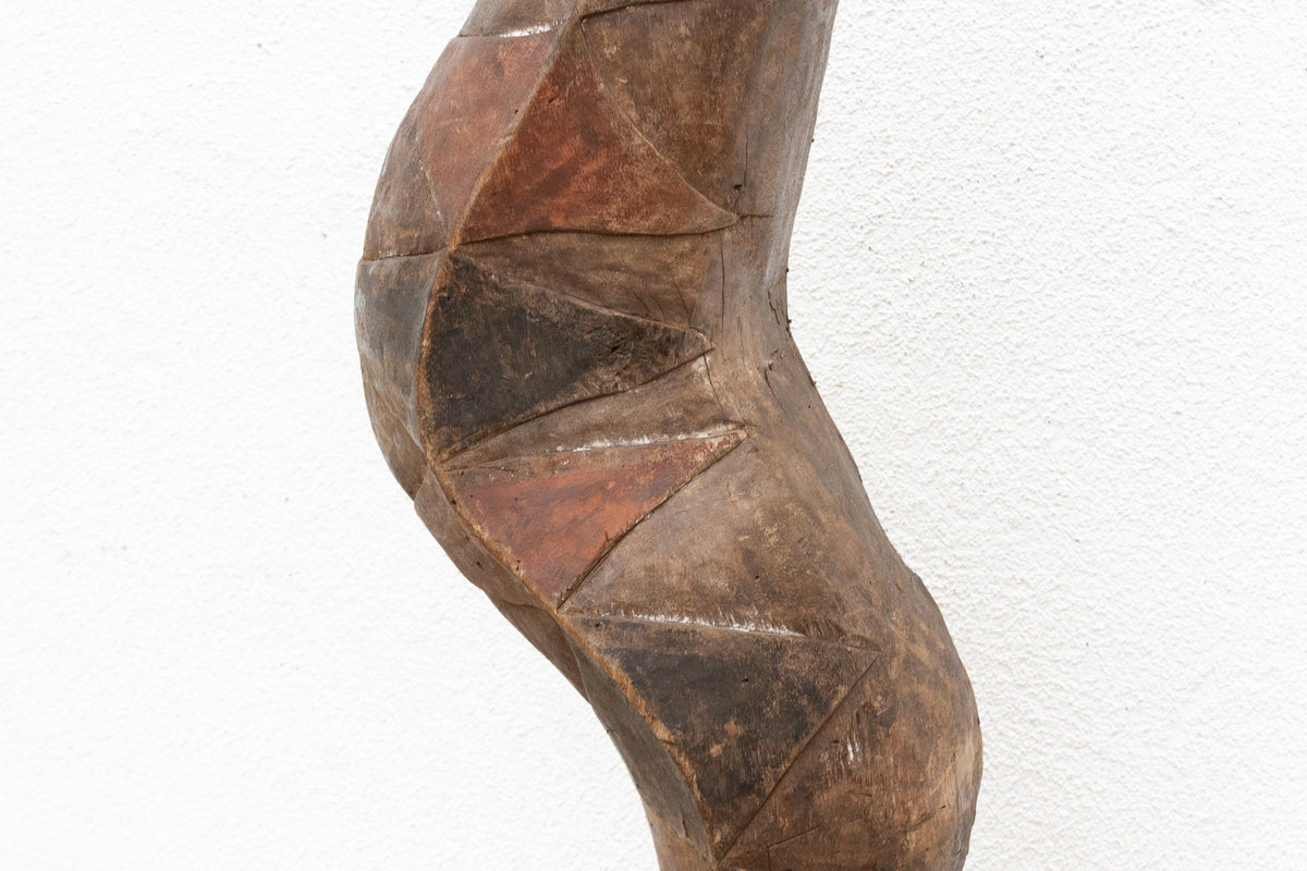 Whispers of the Baga Forest, Monumental Snake Sculpture