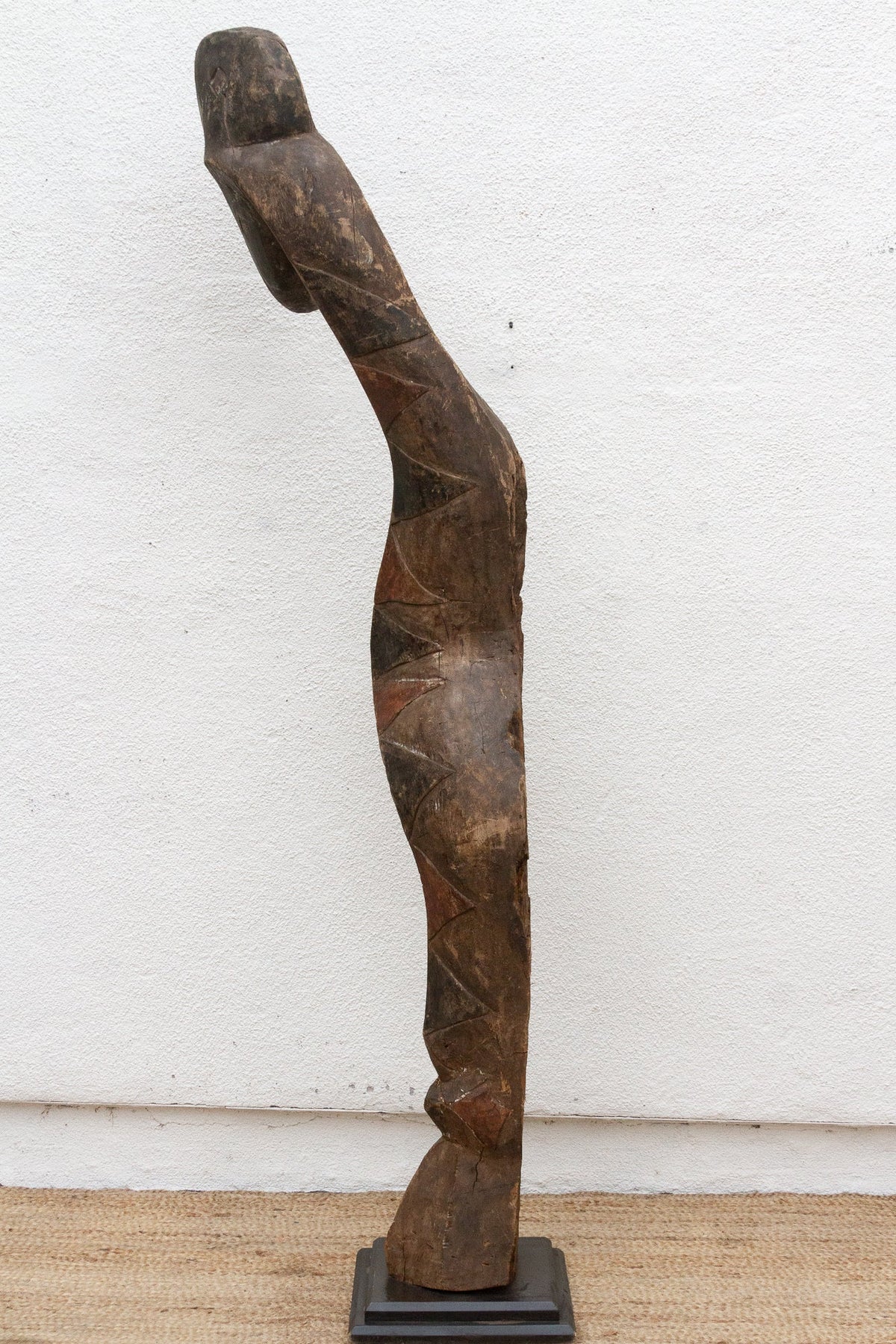 Whispers of the Baga Forest, Monumental Snake Sculpture