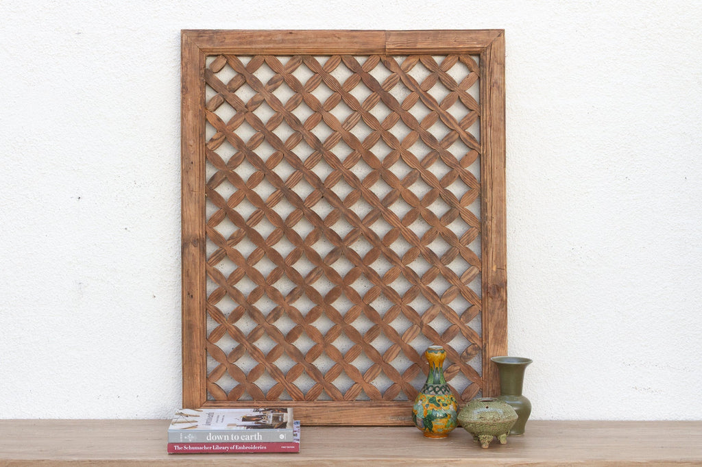 The Diamond Lattice, Antique Wall Art