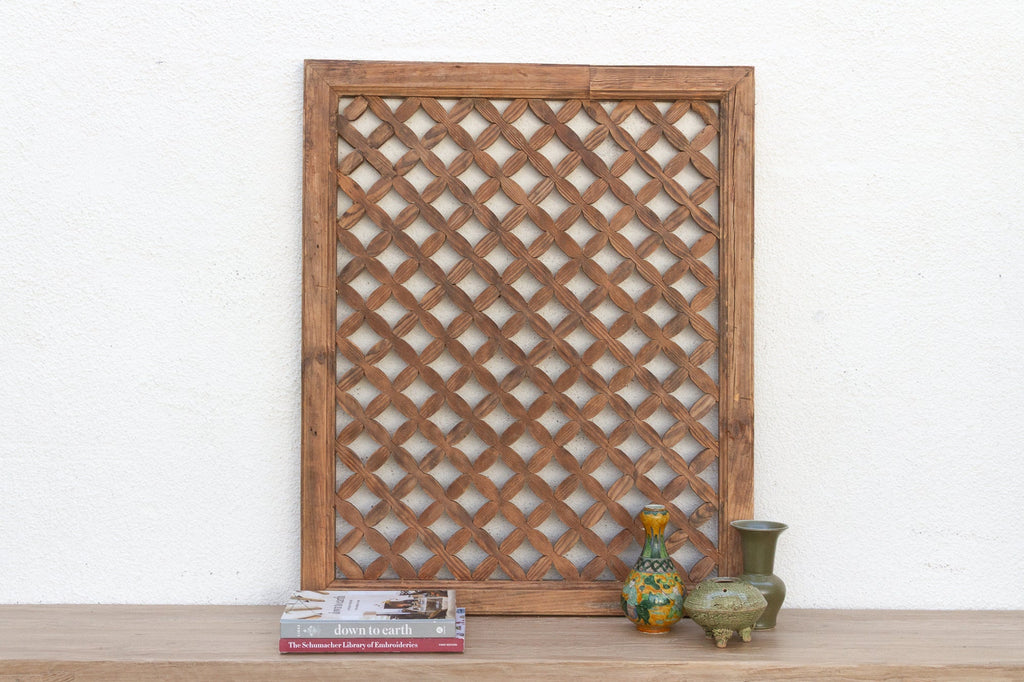 The Diamond Lattice, Antique Wall Art