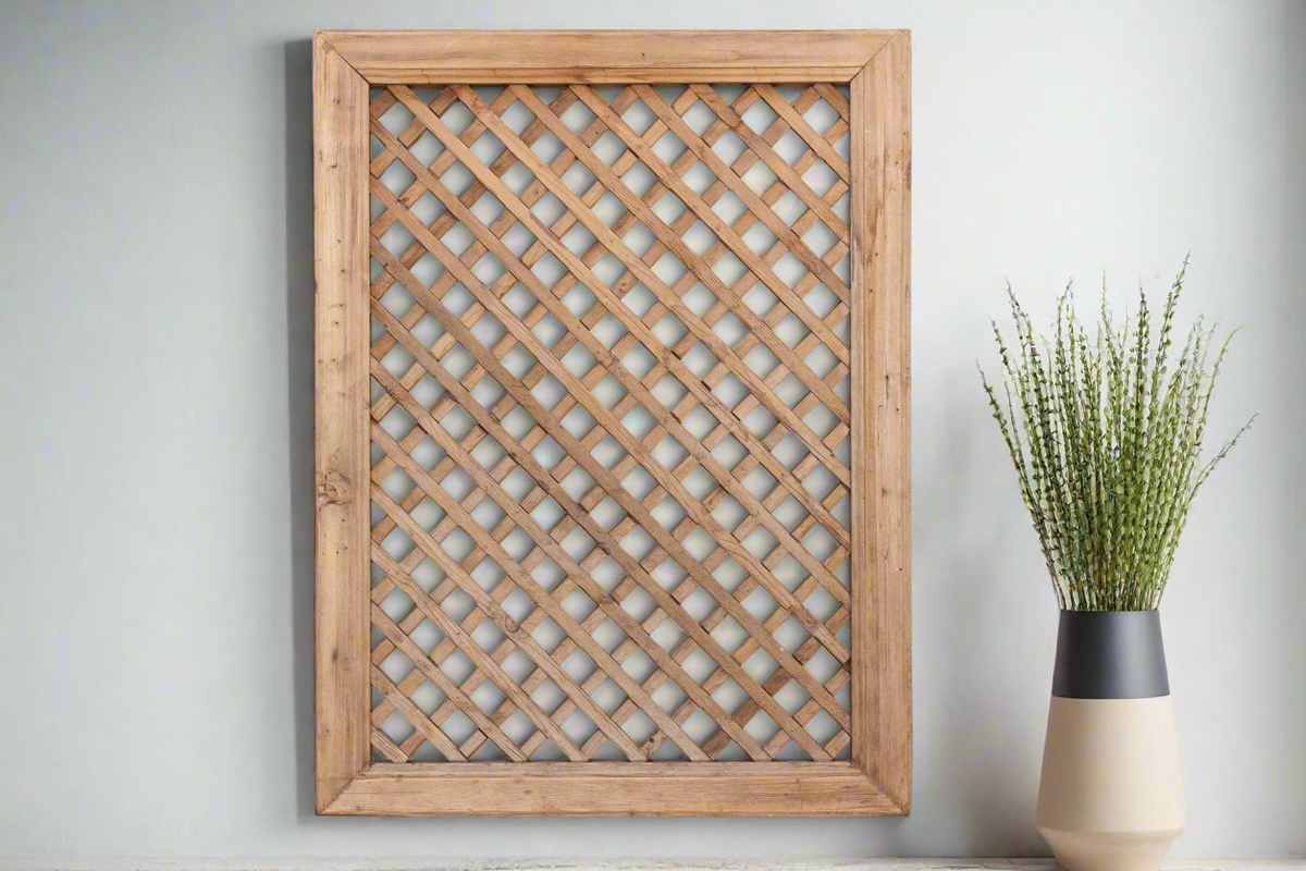 The Classic Grid, Antique Lattice Screen