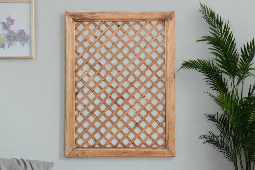 The Sun-Kissed Fretwork Screen