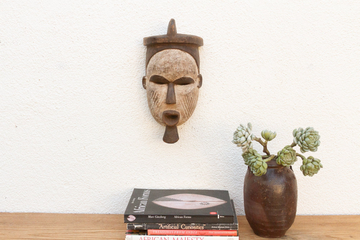 Dance of Spirits Painted Carved Mask