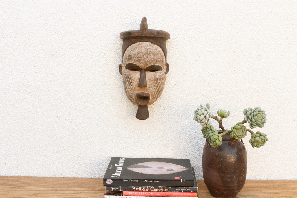 Dance of Spirits Painted Carved Mask
