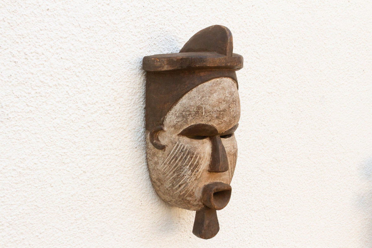 Dance of Spirits Painted Carved Mask
