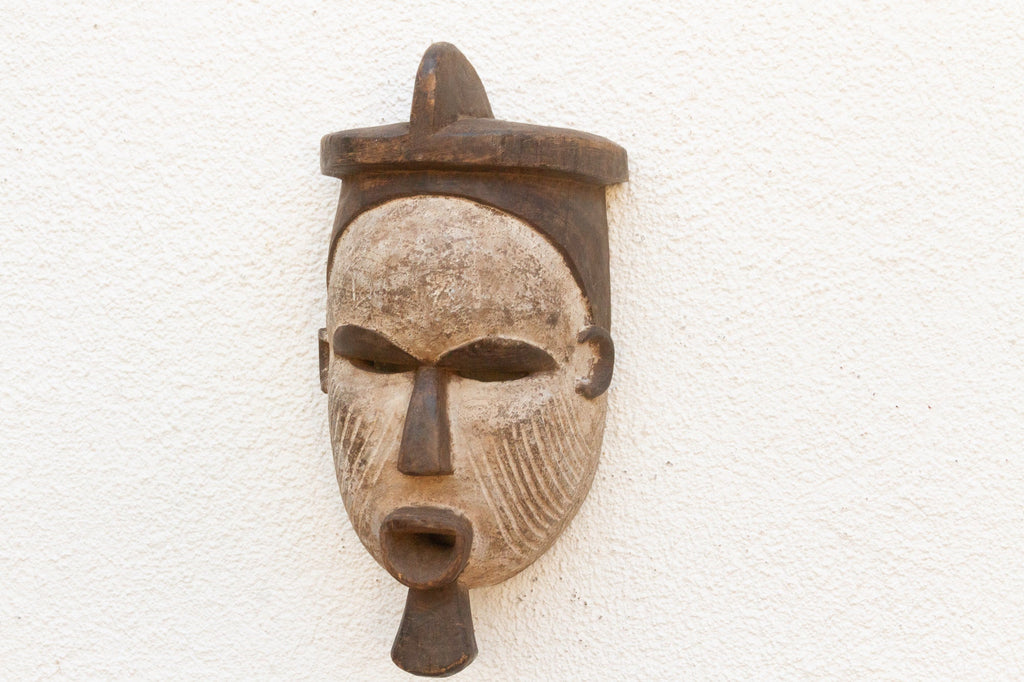 Dance of Spirits Painted Carved Mask