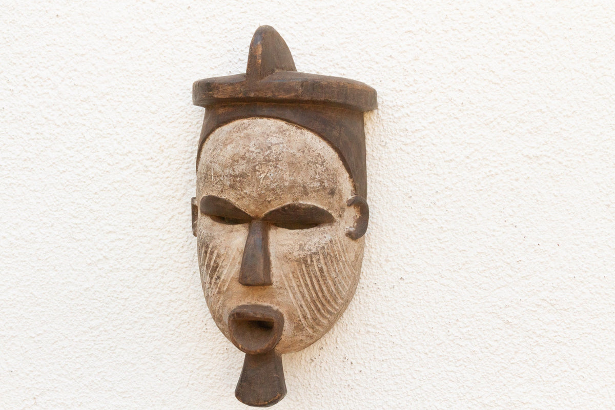 Dance of Spirits Painted Carved Mask