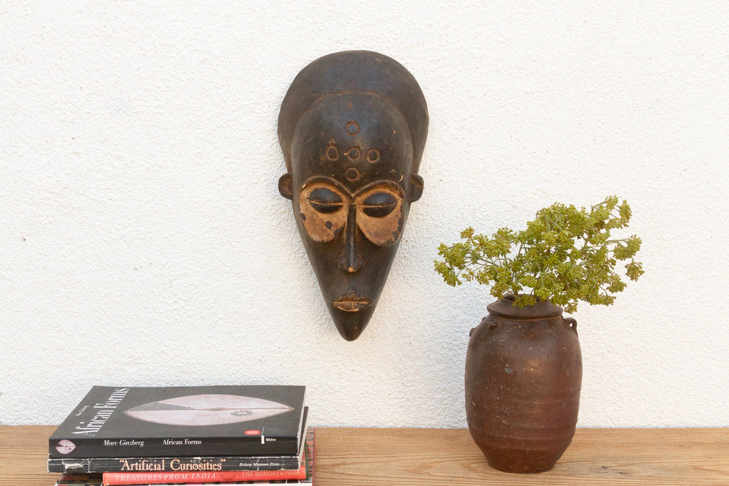Carved Wood African Tribal Mask