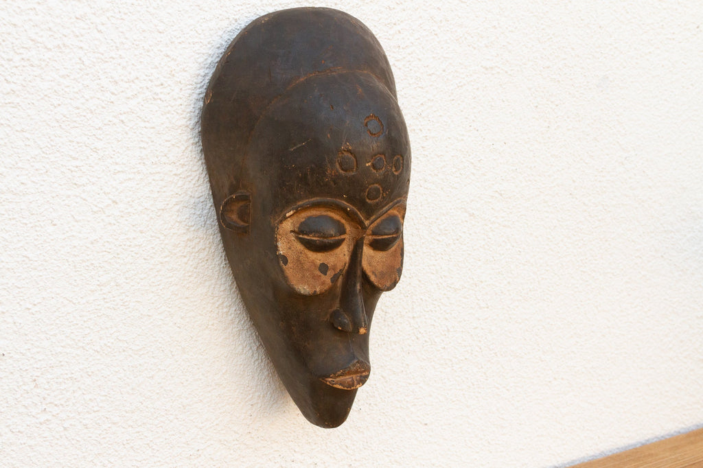 Carved Wood African Tribal Mask