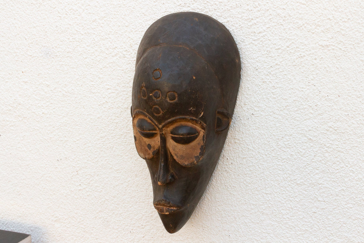 Carved Wood African Tribal Mask