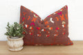 Ropar Radiant, Antique Phulkari Lumbar Pillow Cover