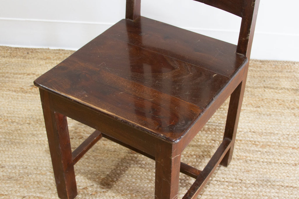 Vintage Indian Rosewood Chair
