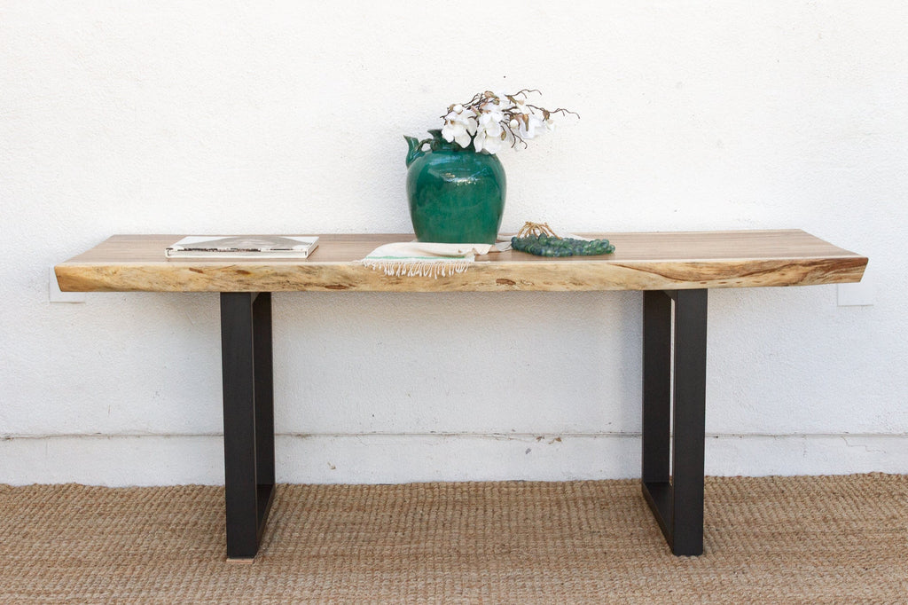 Industrial Organic Slab Dining Table