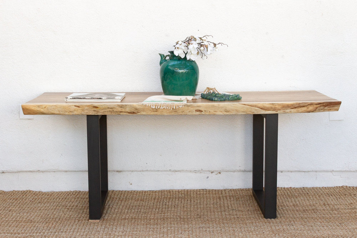 Industrial Organic Slab Dining Table