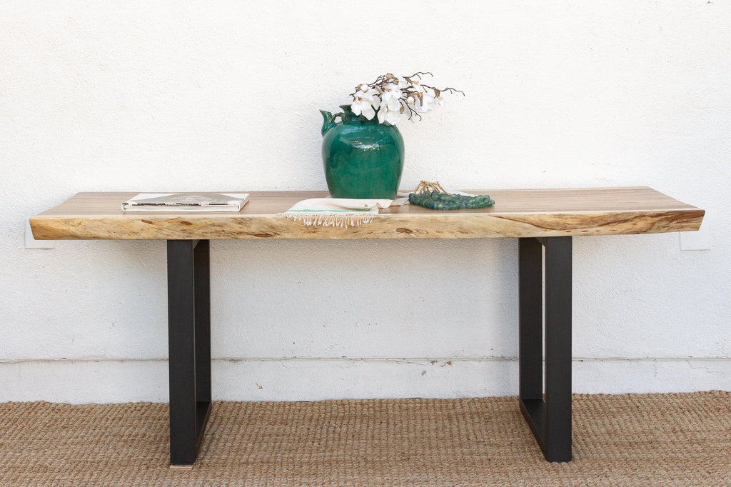 Industrial Organic Slab Dining Table