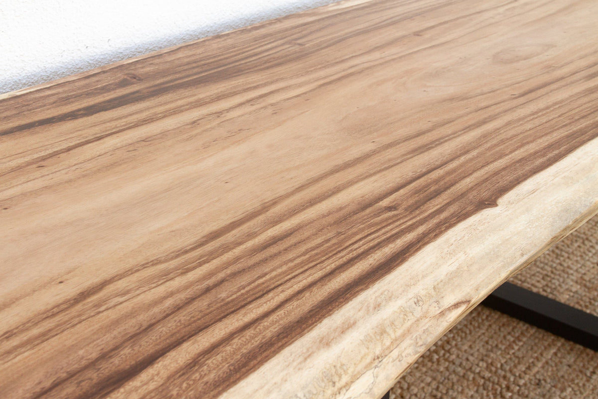 Industrial Organic Slab Dining Table