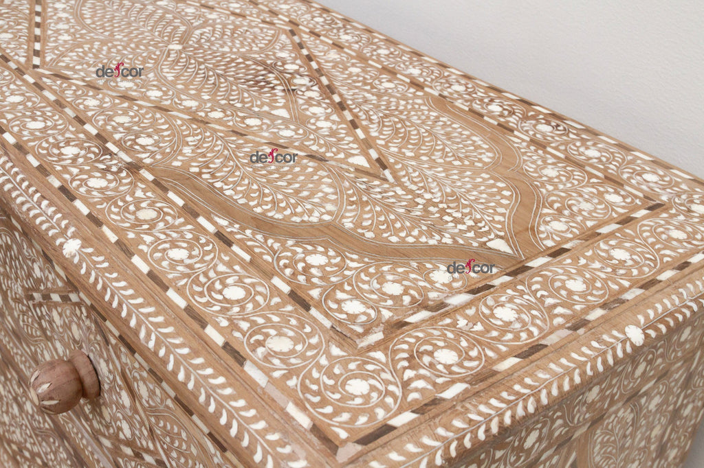 Heirloom Finely Inlay Chest of Drawers
