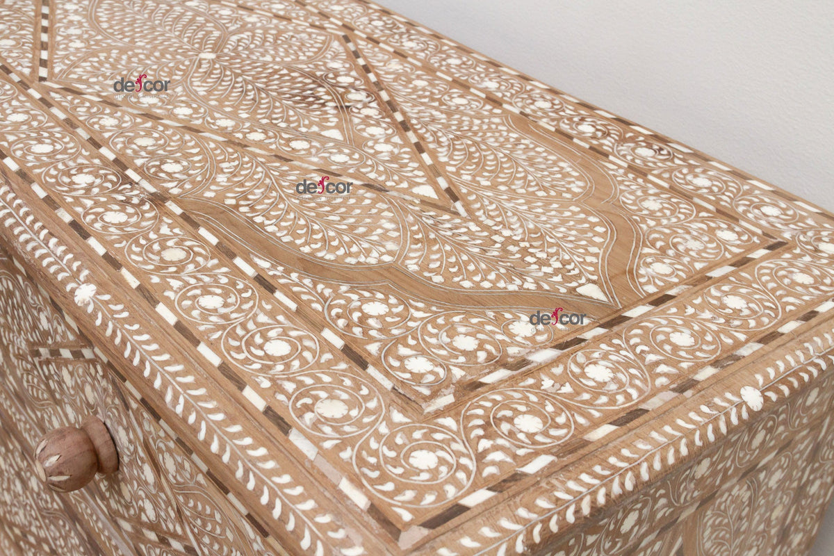 Heirloom Finely Inlay Chest of Drawers