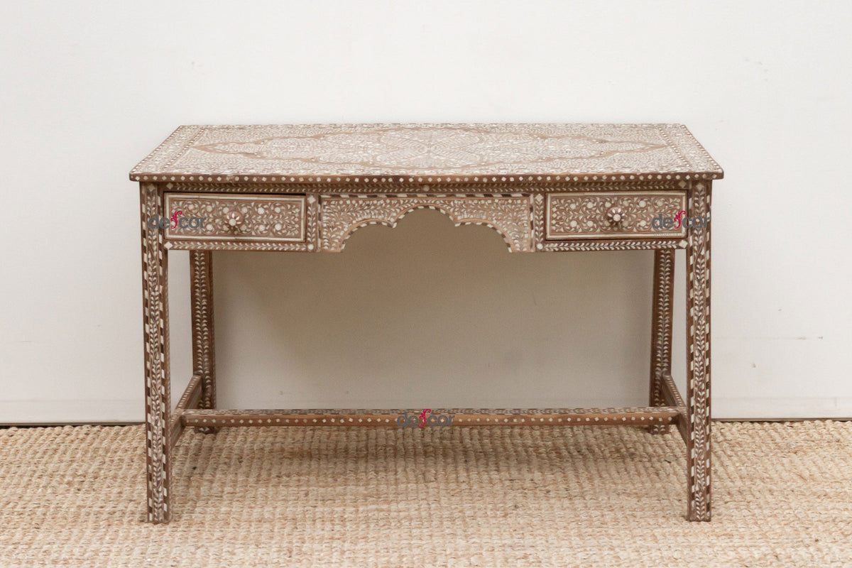 Charming Mid 20th Century Inlay Desk