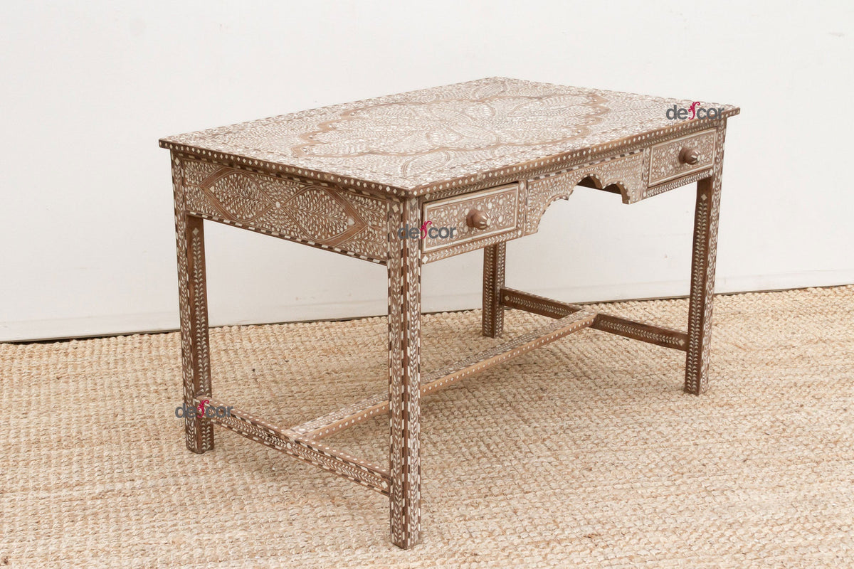 Charming Mid 20th Century Inlay Desk