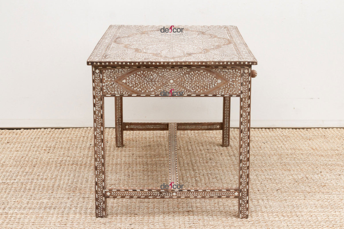 Charming Mid 20th Century Inlay Desk