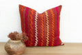 Vivid Petals, Antique Phulkari Pillow Cover