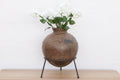 Authentic Antique African Mossi Pot on Stand