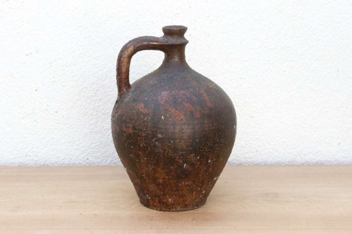 Rustic Antique Spanish Oil Jug