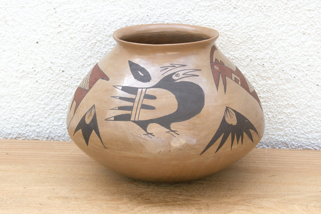 Mata Ortiz Tribal Art Mexican Cantaro