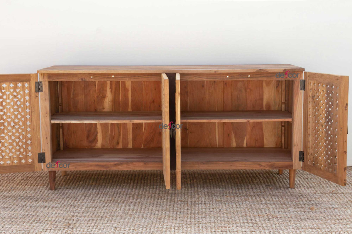 Reclaimed Teak Jali Sideboard