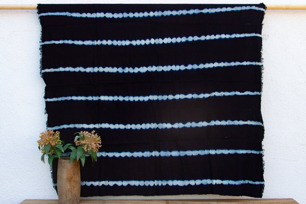 Tuareg Dark Blue Mud Cloth