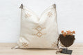 Sahara Cloud Large Silk Rug Pillow