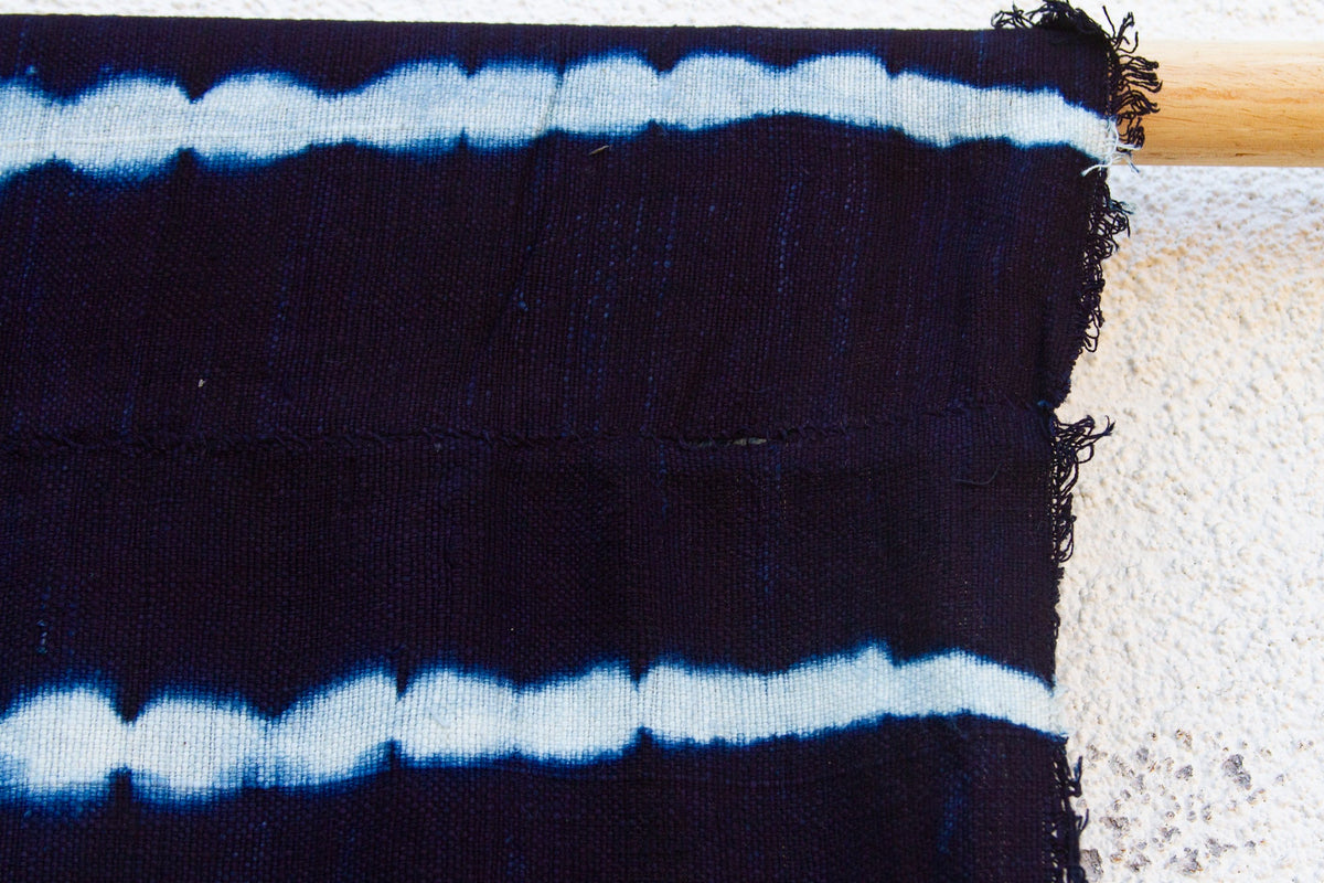 Tuareg Dark Blue Mud Cloth