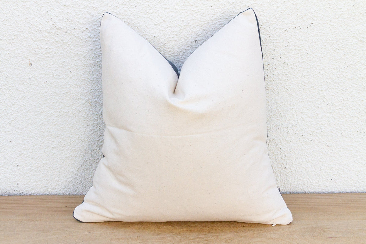 Midnight Shibori, Vintage Indigo Resist Dye Pillow