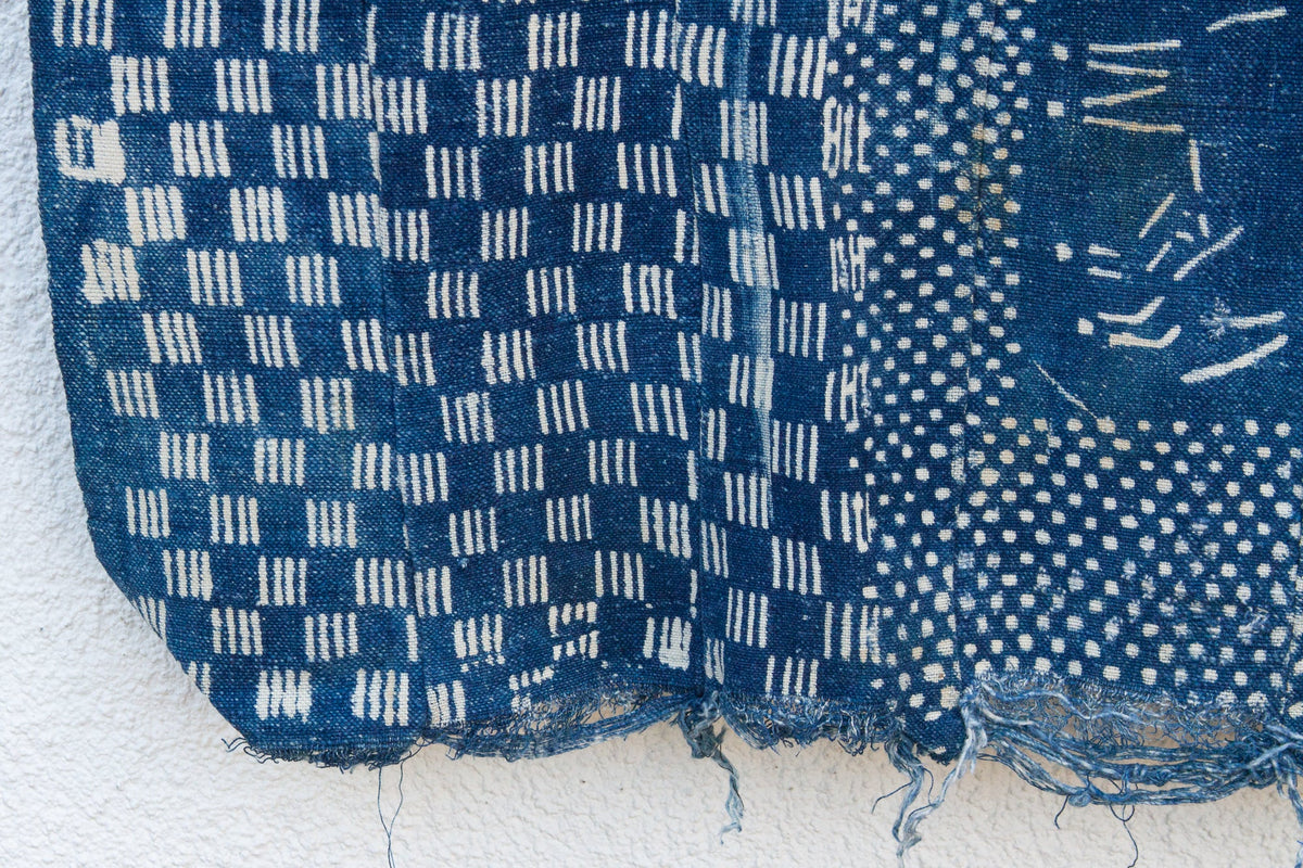Tribal Life Vintage Indigo Mud Cloth