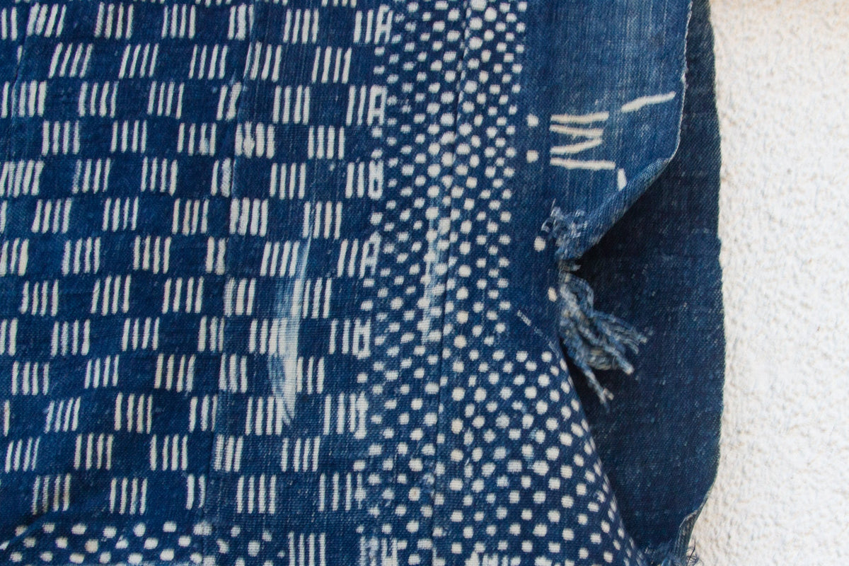 Tribal Life Vintage Indigo Mud Cloth