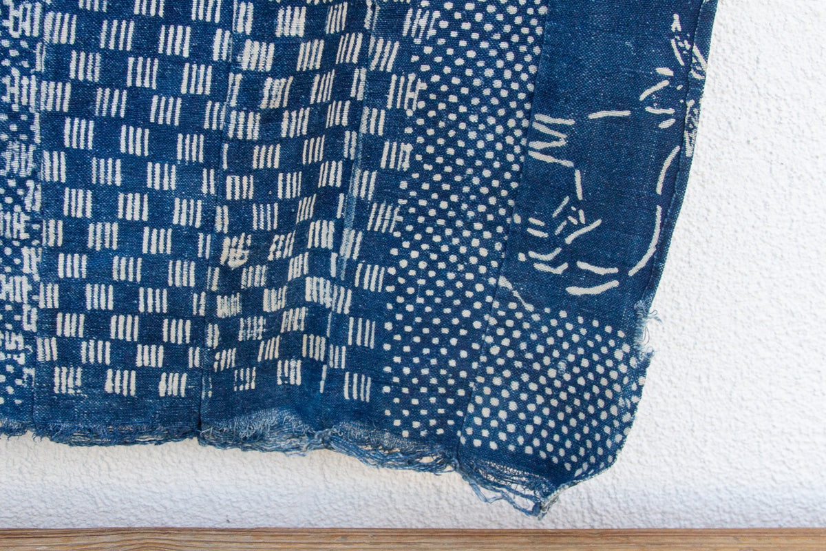 Tribal Life Vintage Indigo Mud Cloth