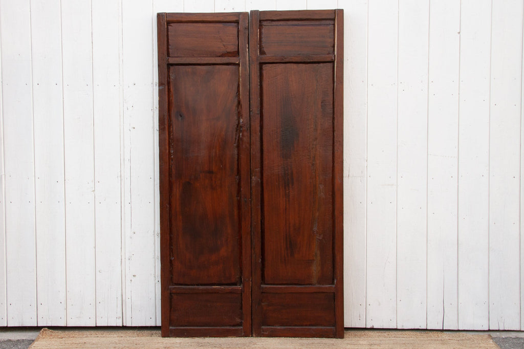 Set of 2, Carved Tang Dynasty Style Panels