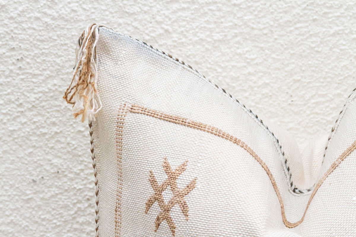 Wadi Whisper Silk Rug Pillow