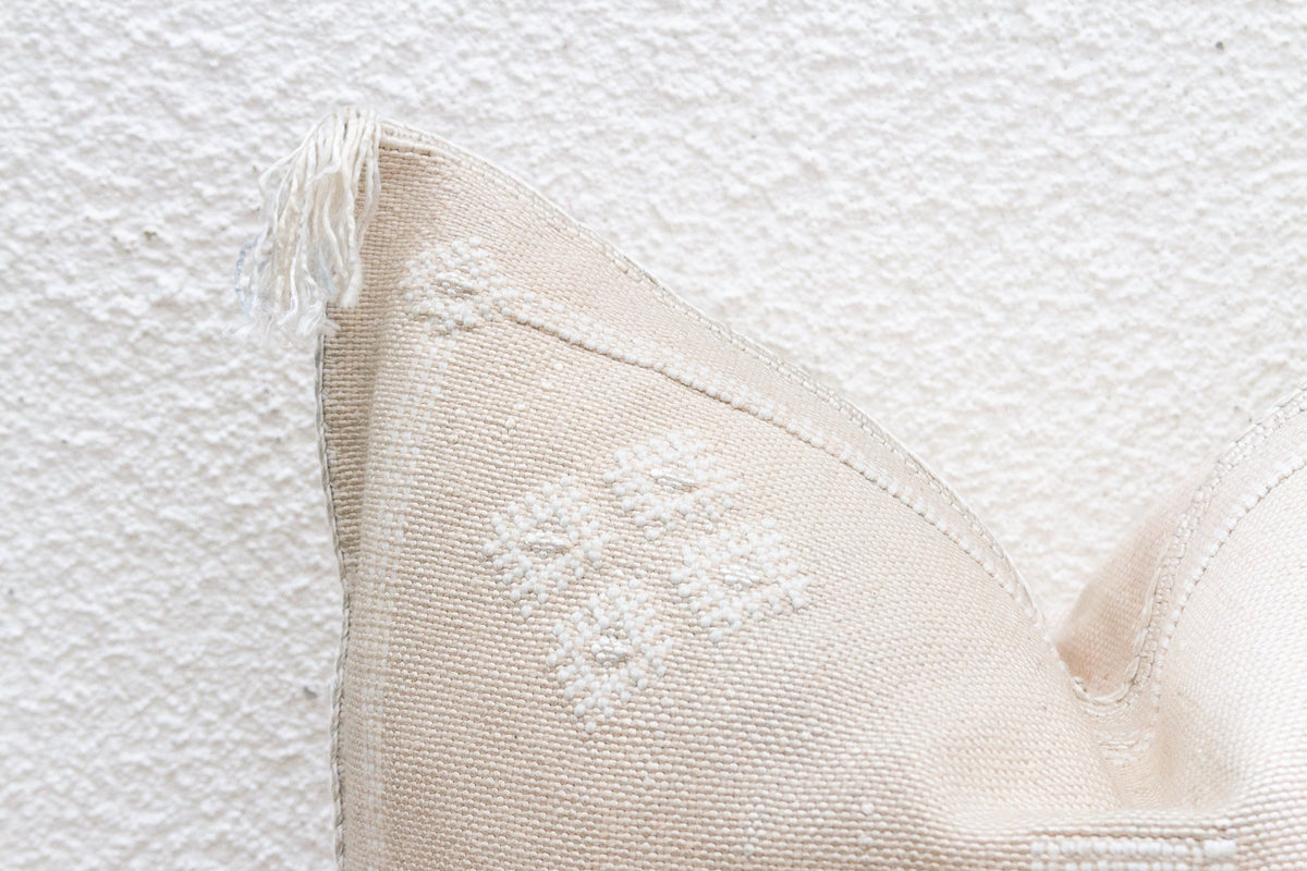 Desert Petal Silk Rug Pillow