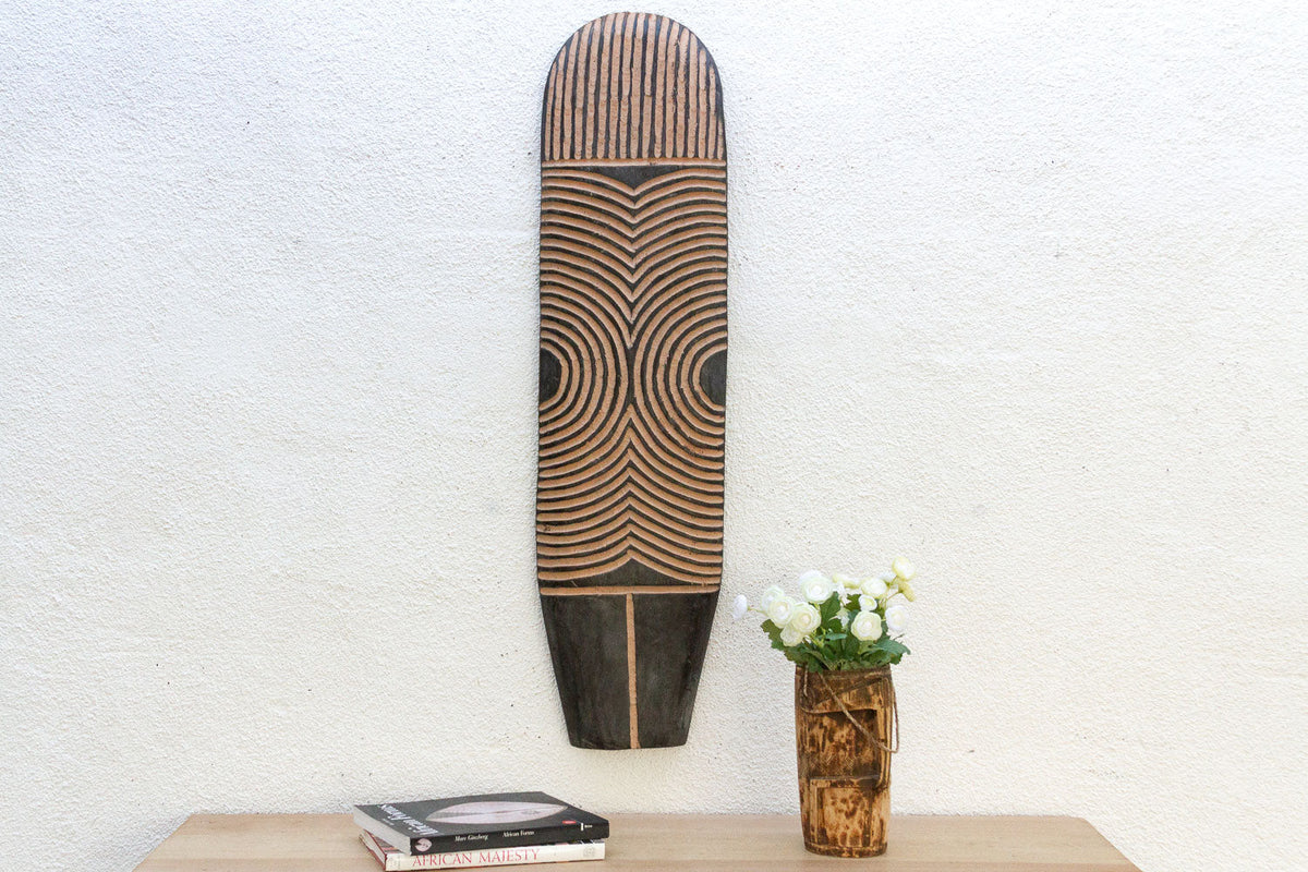 Handcarved African Tribal Wall Art