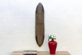 Long & Slim African Tribal Wood Panel