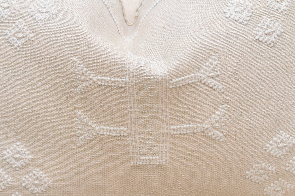 Celestial Clay Silk Rug Lumbar Pillow