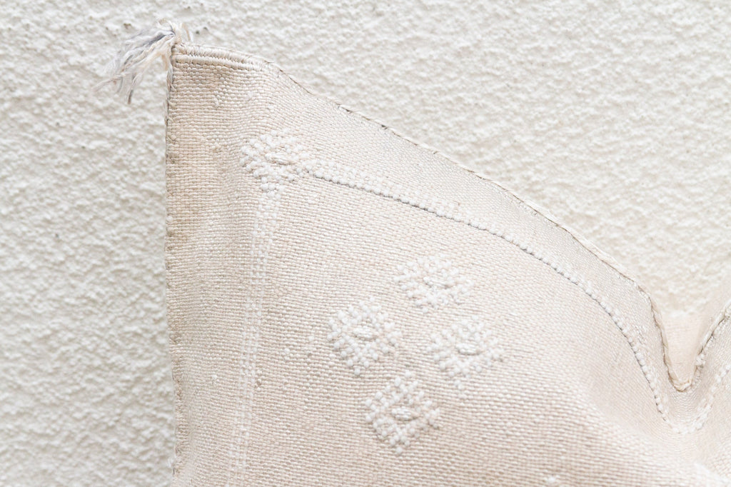 Celestial Clay Silk Rug Lumbar Pillow