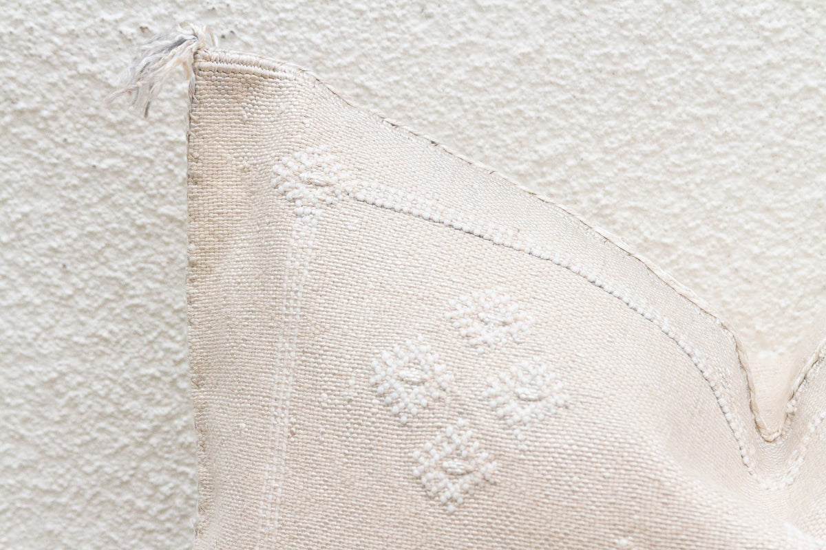 Celestial Clay Silk Rug Lumbar Pillow