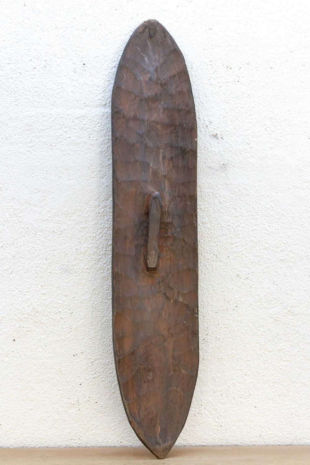 Long & Slim African Tribal Wood Panel