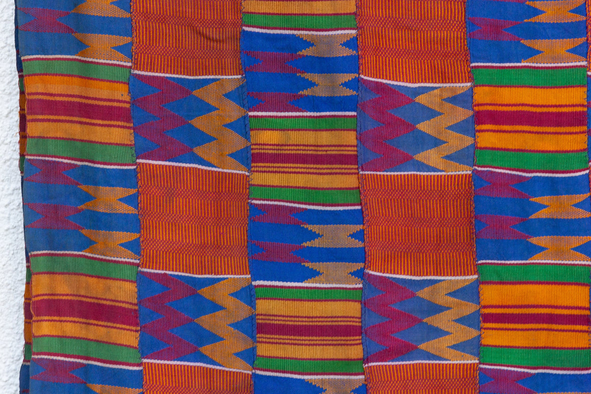 Asante Kente A Majestic Silk Masterpiece