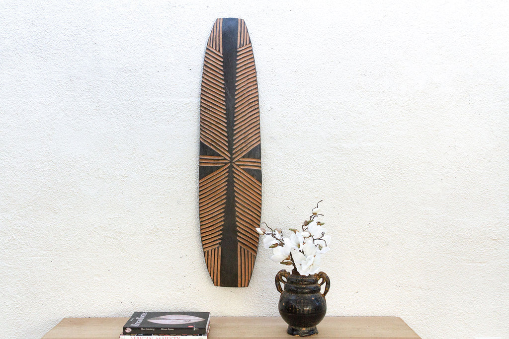 Black & White Geometric African Art