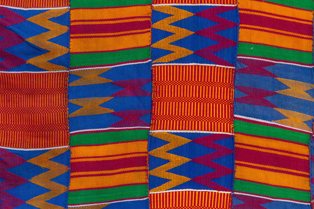 Asante Kente A Majestic Silk Masterpiece